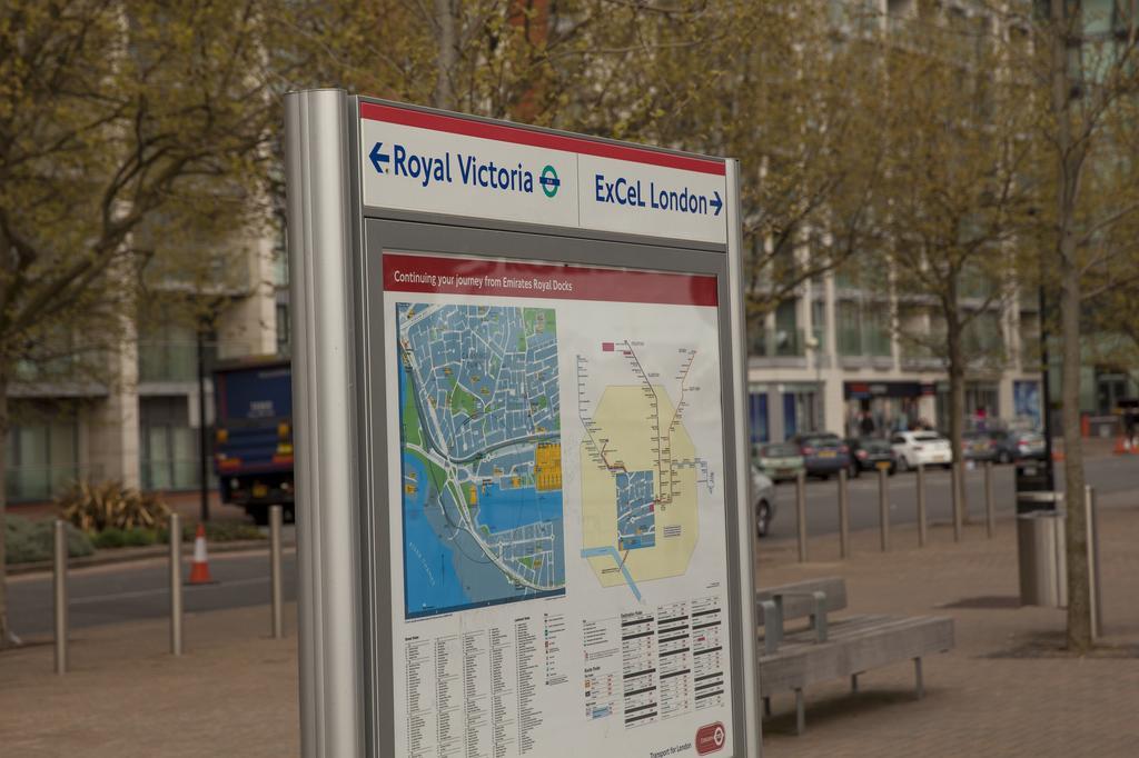 Royal Victoria Docks Lejlighed London Eksteriør billede